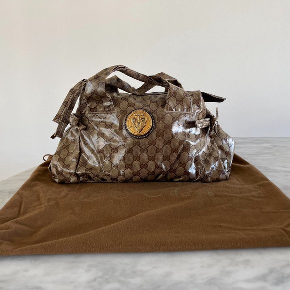 GUCCI HYSTERIA GG MONOGRAM BEIGE SHINY - Picture 5 of 7